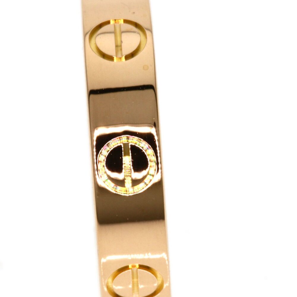 CARTIER 18k Pink Love Ring #48 - Picture 6 of 8